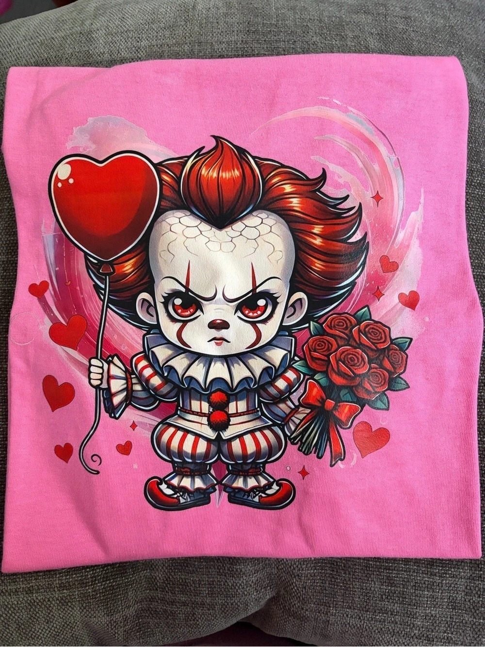Pink & Red Art Print